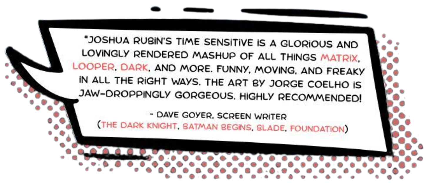Review of Time Sensitive #1 by screenwriter Dave Goyer